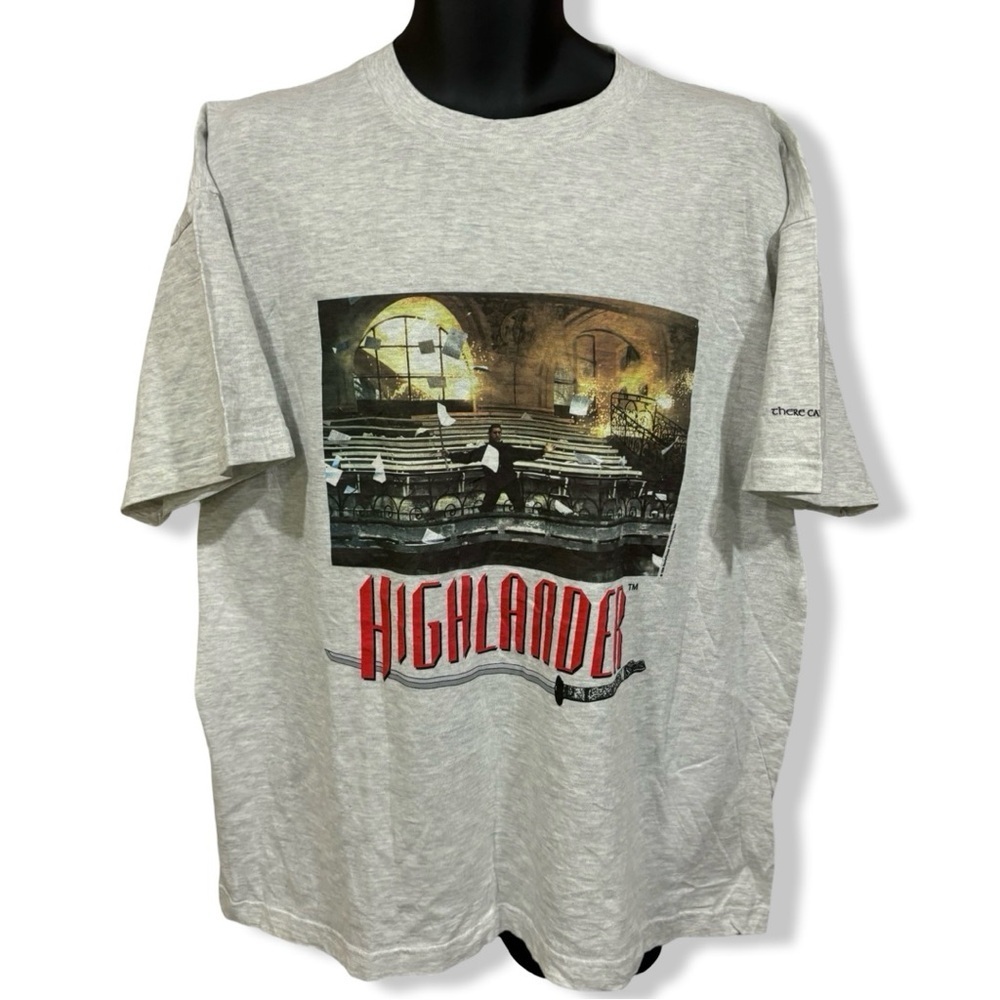 Vintage 1996 HighLander Movie Promo T-Shirt